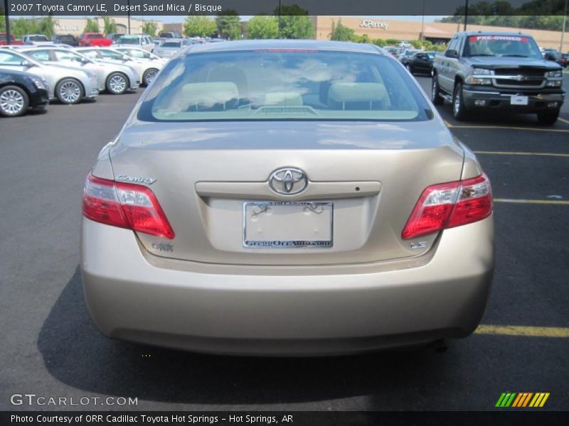 Desert Sand Mica / Bisque 2007 Toyota Camry LE