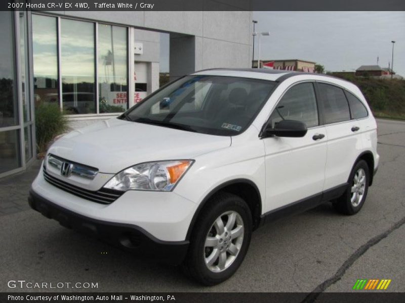 Taffeta White / Gray 2007 Honda CR-V EX 4WD