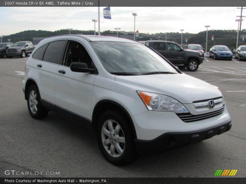 Taffeta White / Gray 2007 Honda CR-V EX 4WD