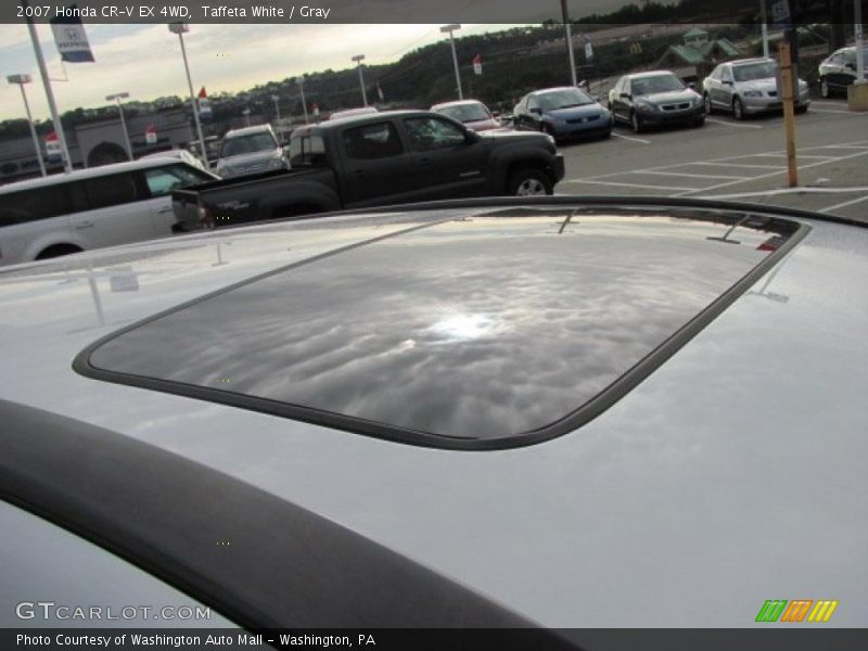 Taffeta White / Gray 2007 Honda CR-V EX 4WD