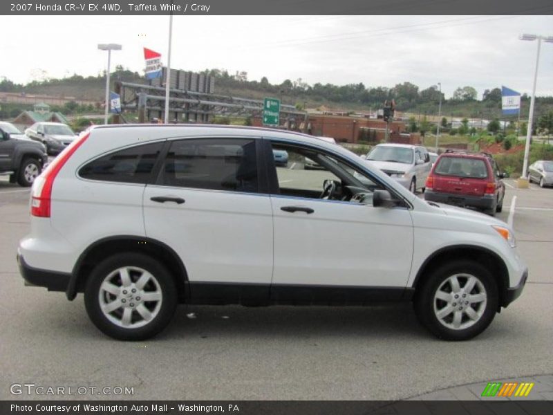 Taffeta White / Gray 2007 Honda CR-V EX 4WD