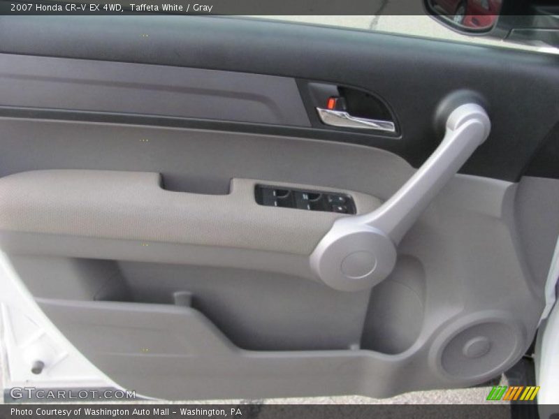 Taffeta White / Gray 2007 Honda CR-V EX 4WD