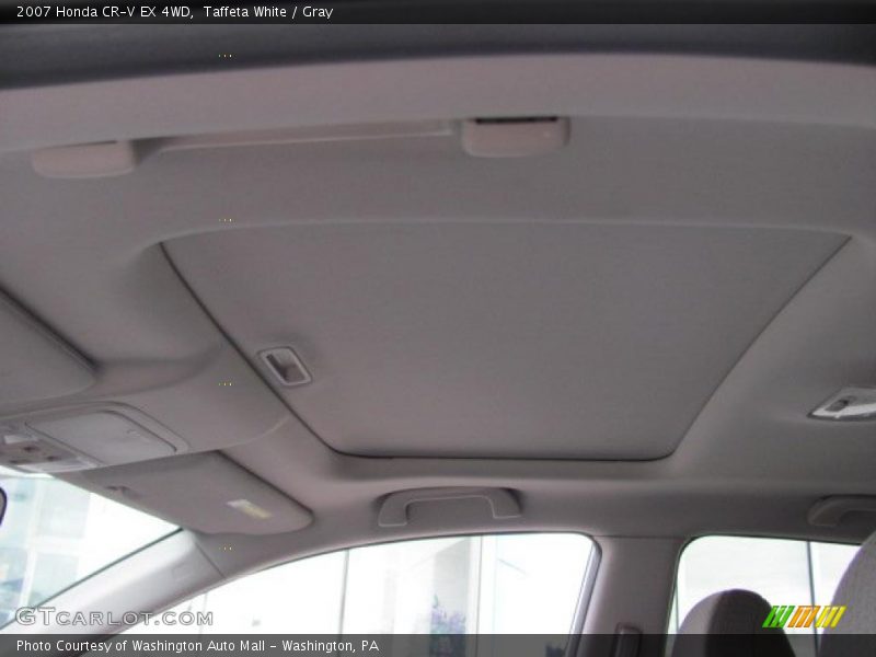 Taffeta White / Gray 2007 Honda CR-V EX 4WD