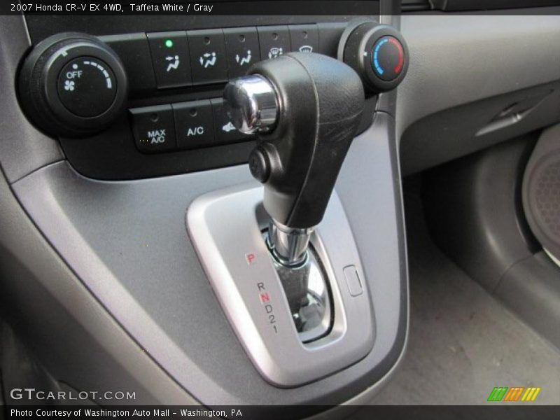 Taffeta White / Gray 2007 Honda CR-V EX 4WD