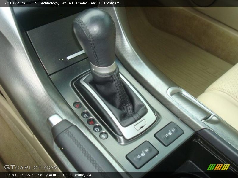 White Diamond Pearl / Parchment 2010 Acura TL 3.5 Technology