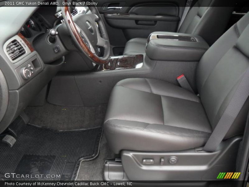 Onyx Black / Ebony 2011 GMC Yukon Denali AWD
