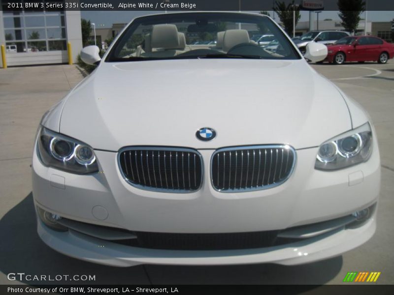 Alpine White / Cream Beige 2011 BMW 3 Series 335i Convertible