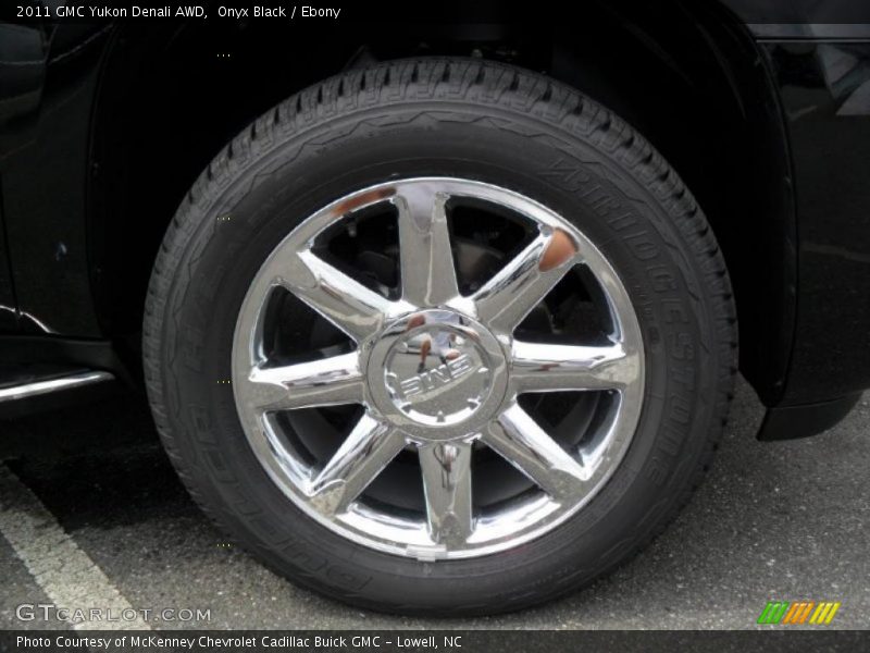 Onyx Black / Ebony 2011 GMC Yukon Denali AWD