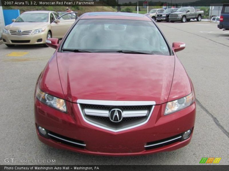 Moroccan Red Pearl / Parchment 2007 Acura TL 3.2