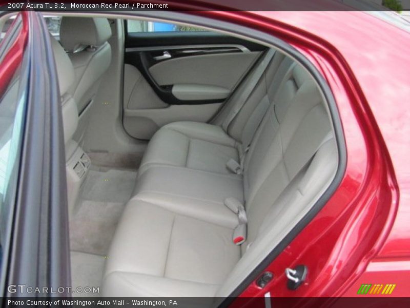 Moroccan Red Pearl / Parchment 2007 Acura TL 3.2