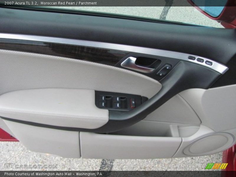 Moroccan Red Pearl / Parchment 2007 Acura TL 3.2