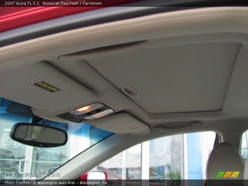 Moroccan Red Pearl / Parchment 2007 Acura TL 3.2