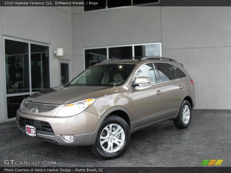 Driftwood Metallic / Beige 2010 Hyundai Veracruz GLS