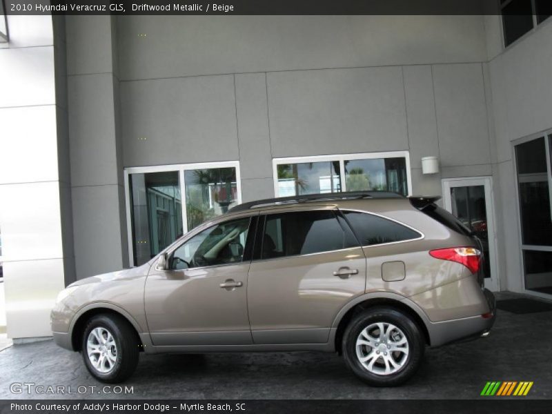 Driftwood Metallic / Beige 2010 Hyundai Veracruz GLS