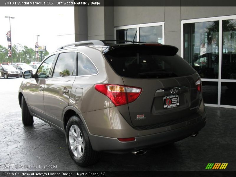 Driftwood Metallic / Beige 2010 Hyundai Veracruz GLS