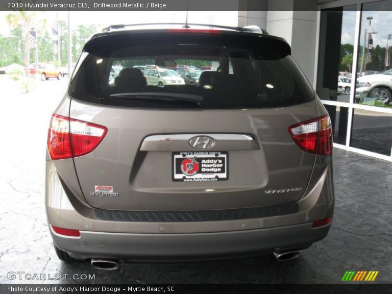 Driftwood Metallic / Beige 2010 Hyundai Veracruz GLS