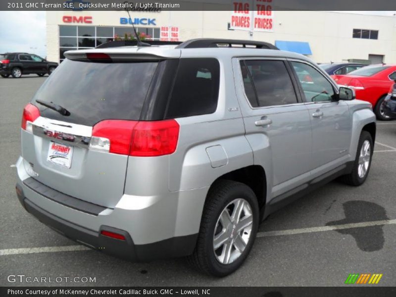 Quicksilver Metallic / Light Titanium 2011 GMC Terrain SLE