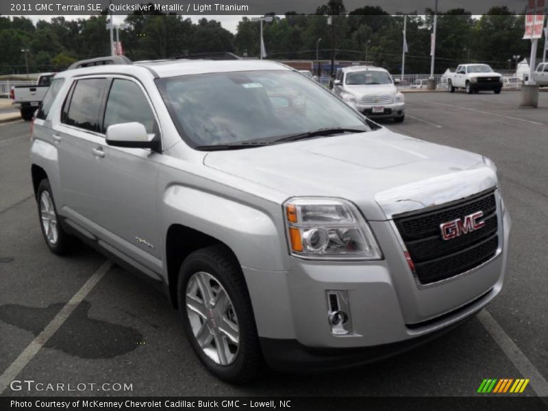 Quicksilver Metallic / Light Titanium 2011 GMC Terrain SLE