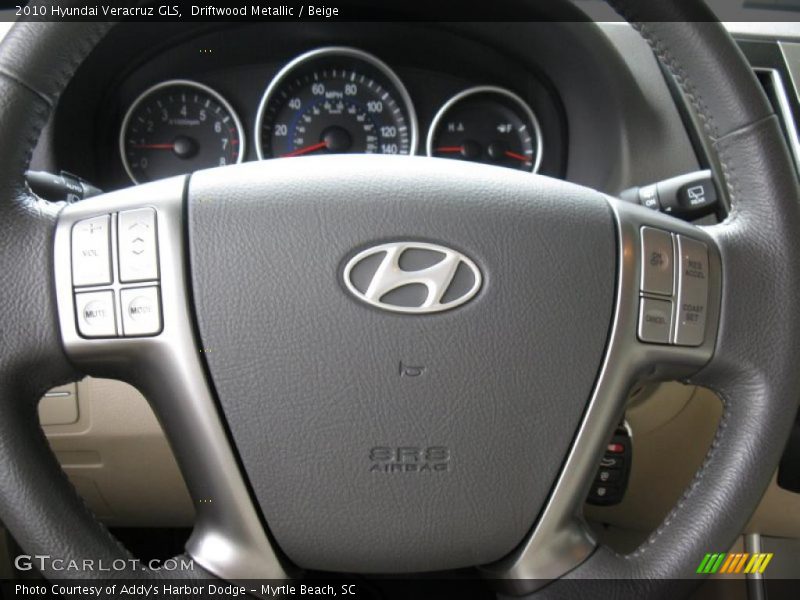 Driftwood Metallic / Beige 2010 Hyundai Veracruz GLS