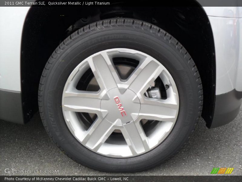 Quicksilver Metallic / Light Titanium 2011 GMC Terrain SLE