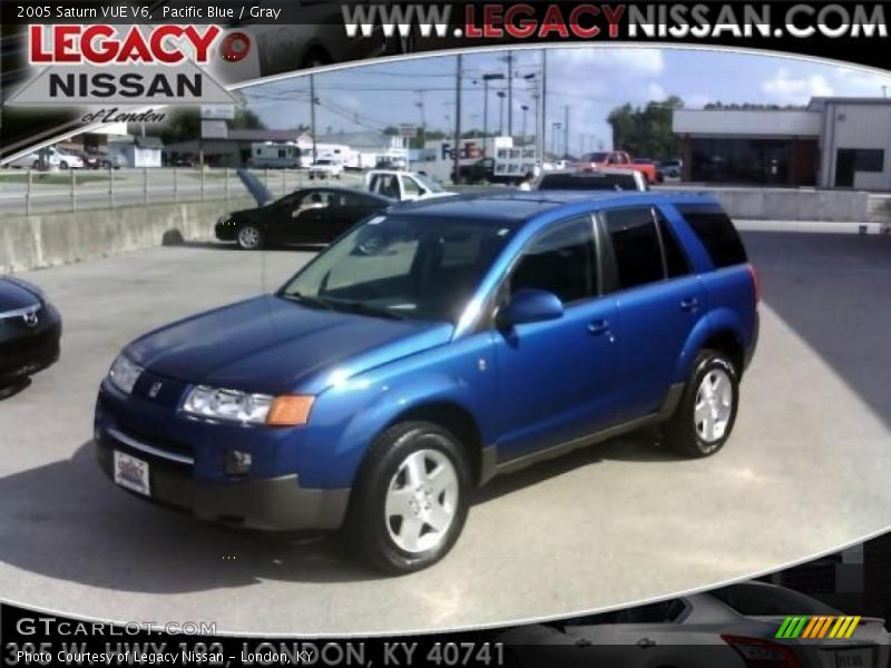 Pacific Blue / Gray 2005 Saturn VUE V6