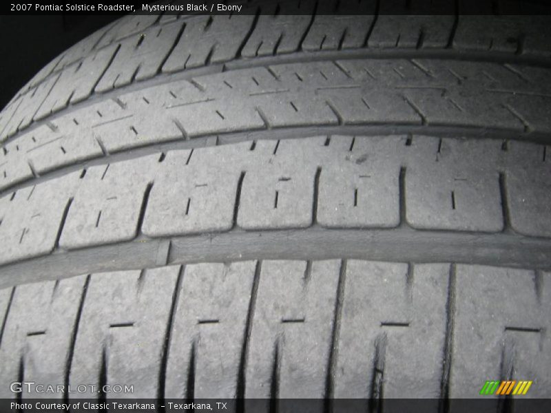Mysterious Black / Ebony 2007 Pontiac Solstice Roadster