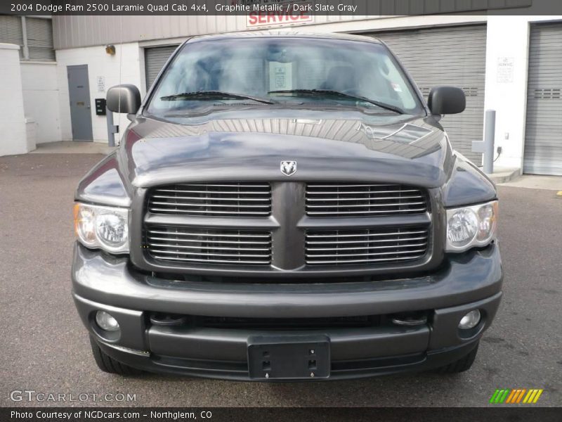 Graphite Metallic / Dark Slate Gray 2004 Dodge Ram 2500 Laramie Quad Cab 4x4
