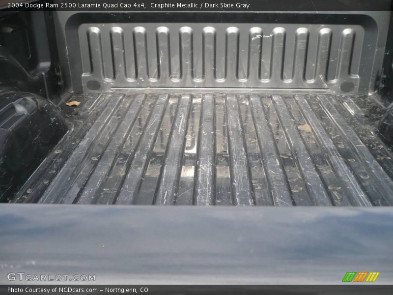 Graphite Metallic / Dark Slate Gray 2004 Dodge Ram 2500 Laramie Quad Cab 4x4