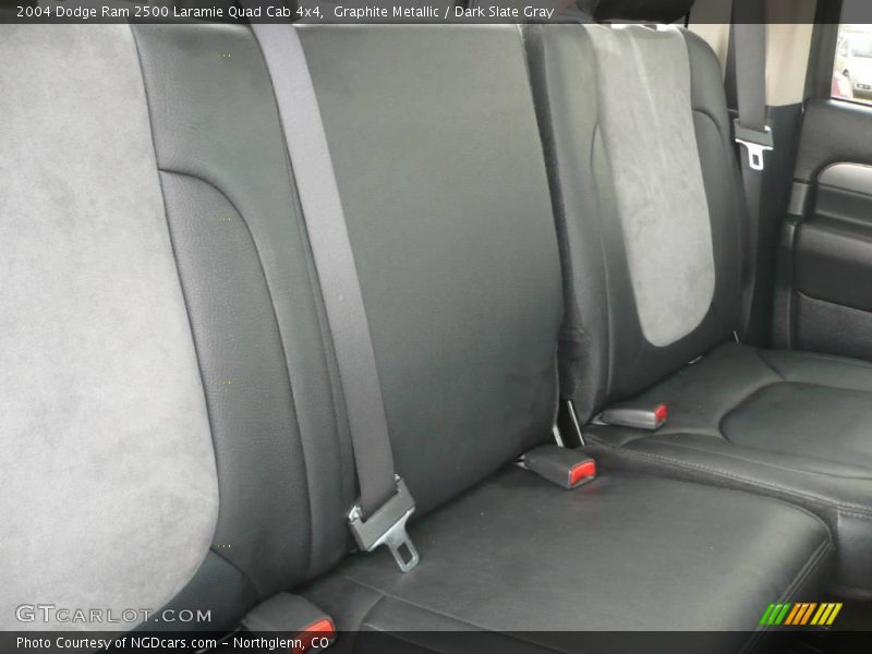Graphite Metallic / Dark Slate Gray 2004 Dodge Ram 2500 Laramie Quad Cab 4x4