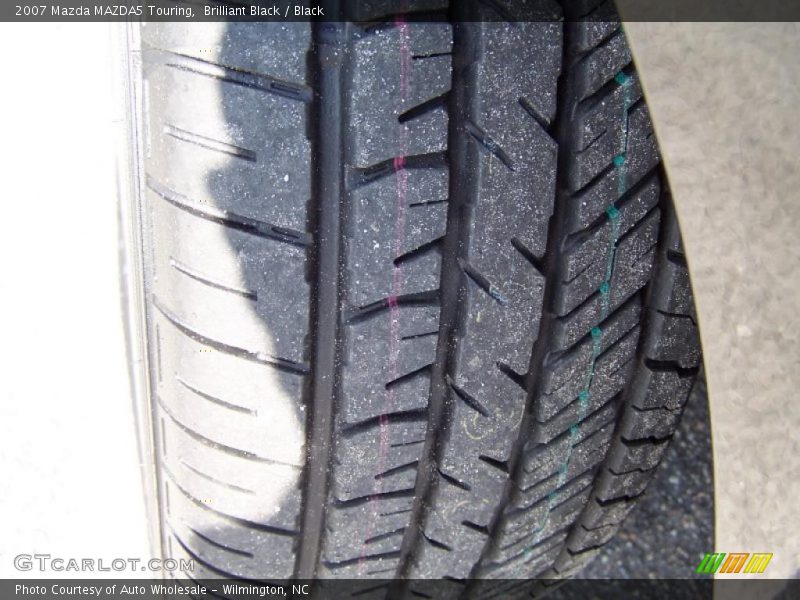 Brilliant Black / Black 2007 Mazda MAZDA5 Touring
