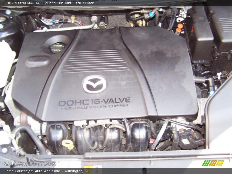 Brilliant Black / Black 2007 Mazda MAZDA5 Touring