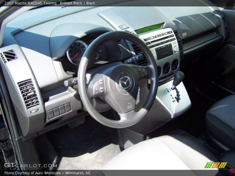 Brilliant Black / Black 2007 Mazda MAZDA5 Touring