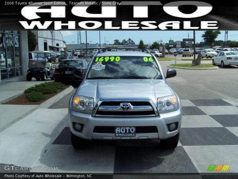 Titanium Metallic / Stone Gray 2006 Toyota 4Runner Sport Edition