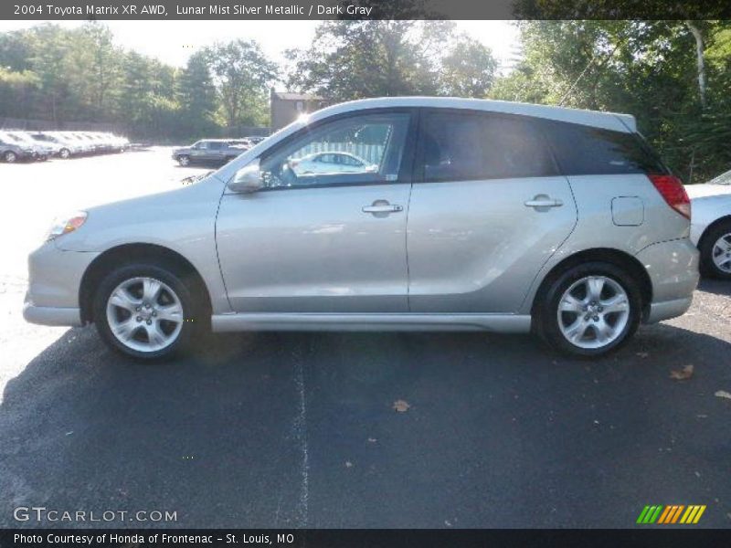 Lunar Mist Silver Metallic / Dark Gray 2004 Toyota Matrix XR AWD