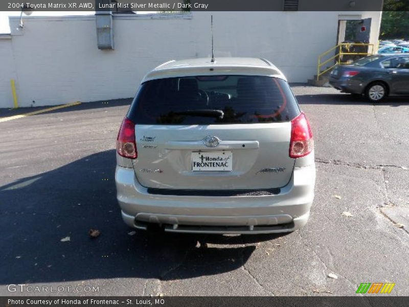 Lunar Mist Silver Metallic / Dark Gray 2004 Toyota Matrix XR AWD