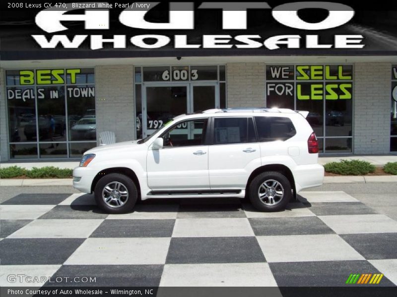 Blizzard White Pearl / Ivory 2008 Lexus GX 470
