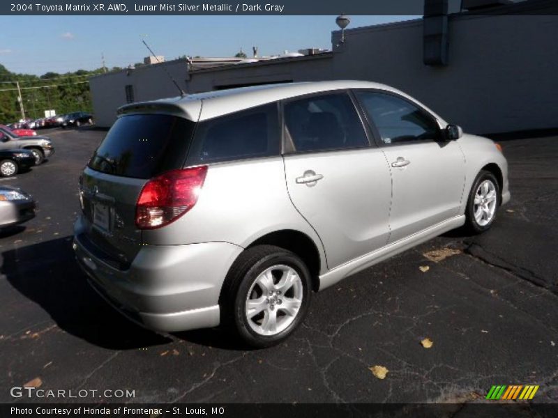 Lunar Mist Silver Metallic / Dark Gray 2004 Toyota Matrix XR AWD