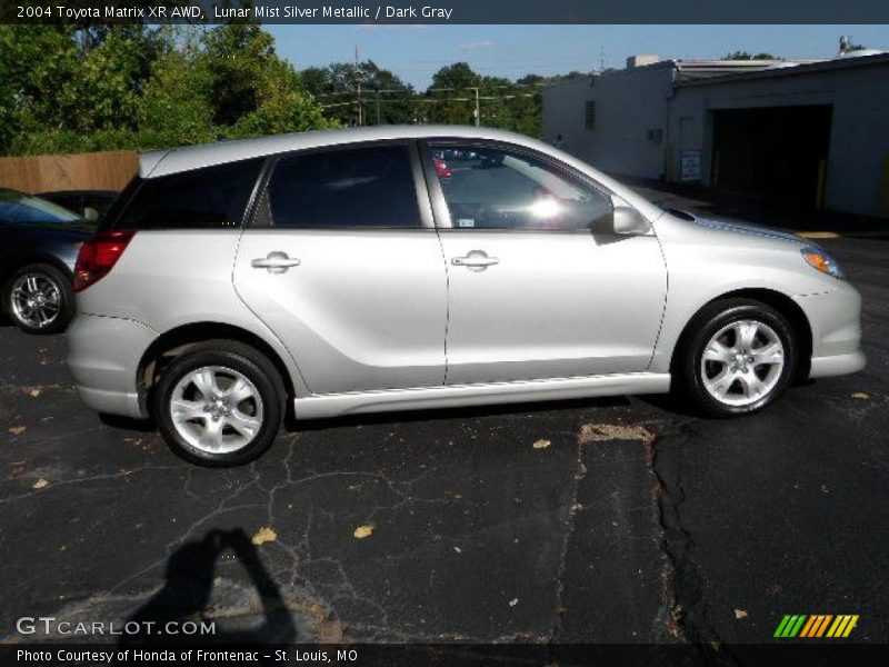 Lunar Mist Silver Metallic / Dark Gray 2004 Toyota Matrix XR AWD