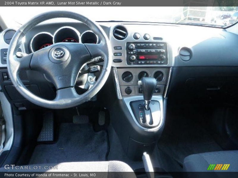 Lunar Mist Silver Metallic / Dark Gray 2004 Toyota Matrix XR AWD
