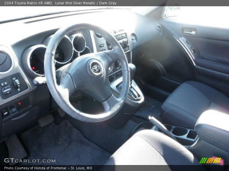 Lunar Mist Silver Metallic / Dark Gray 2004 Toyota Matrix XR AWD