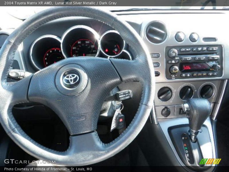 Lunar Mist Silver Metallic / Dark Gray 2004 Toyota Matrix XR AWD