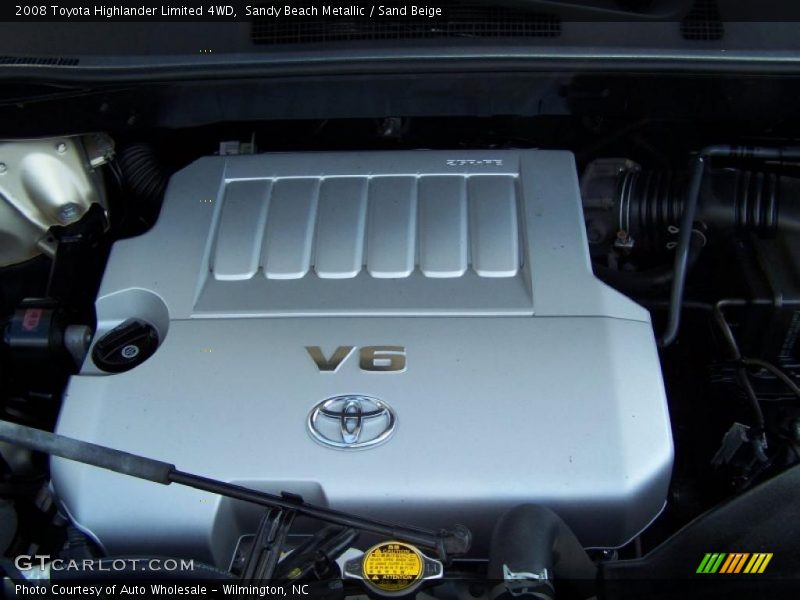 Sandy Beach Metallic / Sand Beige 2008 Toyota Highlander Limited 4WD