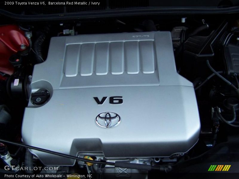 Barcelona Red Metallic / Ivory 2009 Toyota Venza V6