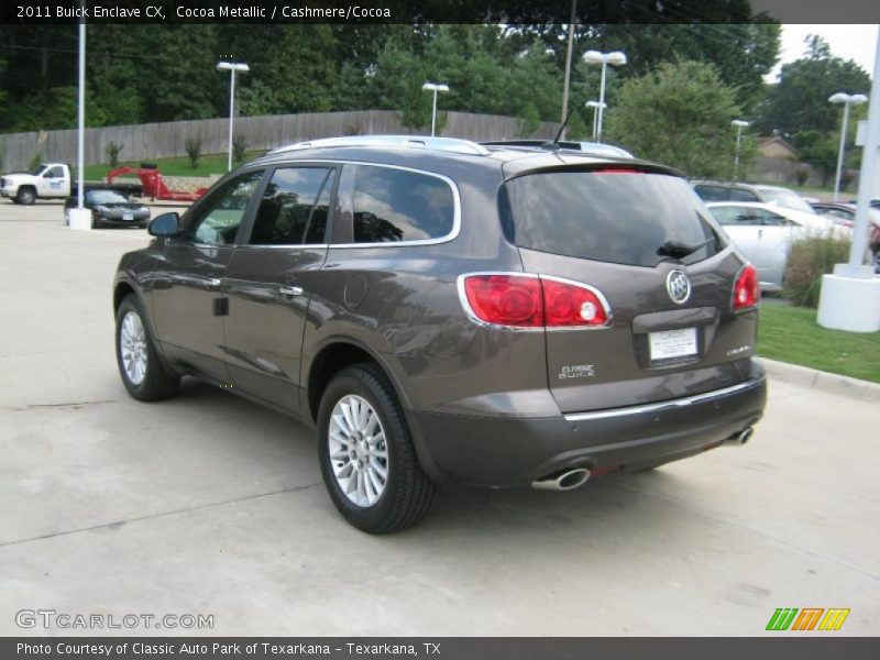 Cocoa Metallic / Cashmere/Cocoa 2011 Buick Enclave CX