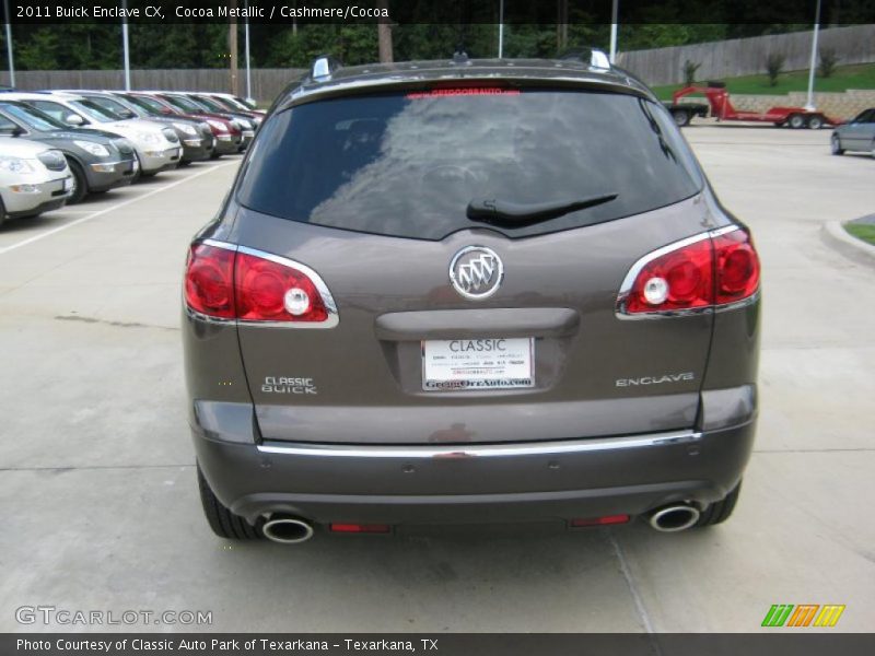 Cocoa Metallic / Cashmere/Cocoa 2011 Buick Enclave CX