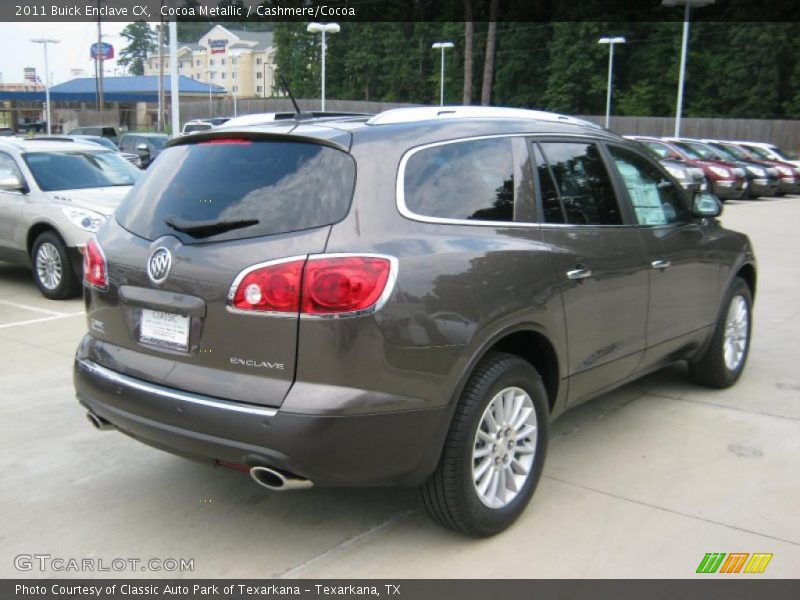 Cocoa Metallic / Cashmere/Cocoa 2011 Buick Enclave CX