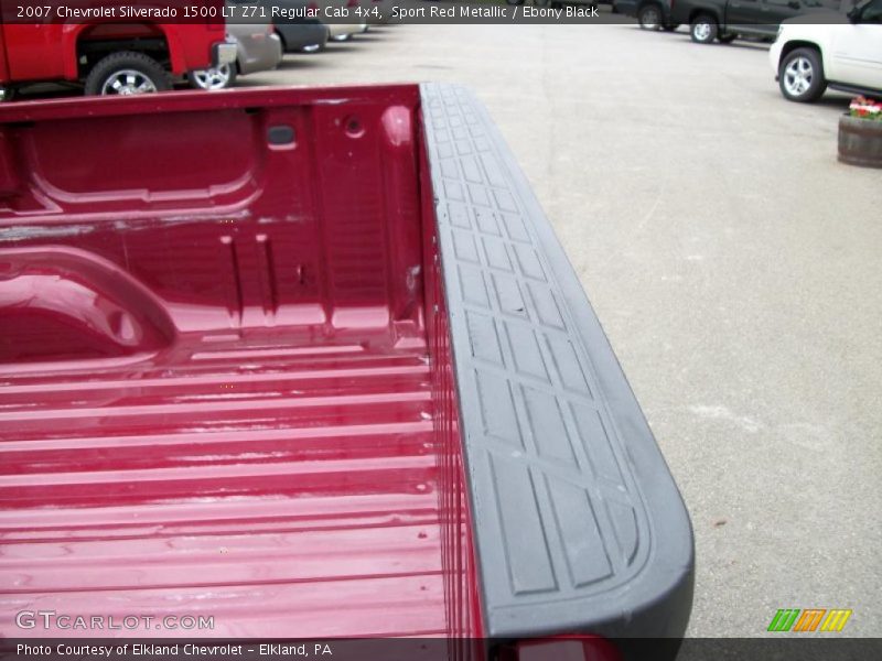 Sport Red Metallic / Ebony Black 2007 Chevrolet Silverado 1500 LT Z71 Regular Cab 4x4