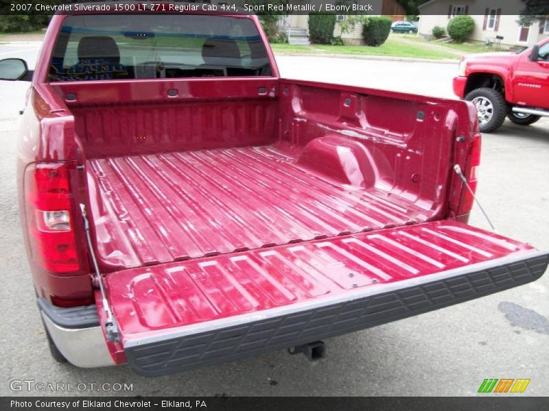 Sport Red Metallic / Ebony Black 2007 Chevrolet Silverado 1500 LT Z71 Regular Cab 4x4