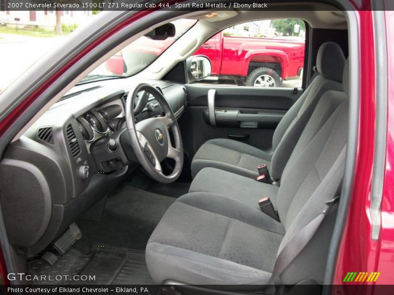 Sport Red Metallic / Ebony Black 2007 Chevrolet Silverado 1500 LT Z71 Regular Cab 4x4