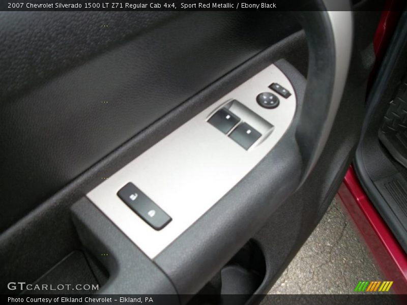Sport Red Metallic / Ebony Black 2007 Chevrolet Silverado 1500 LT Z71 Regular Cab 4x4